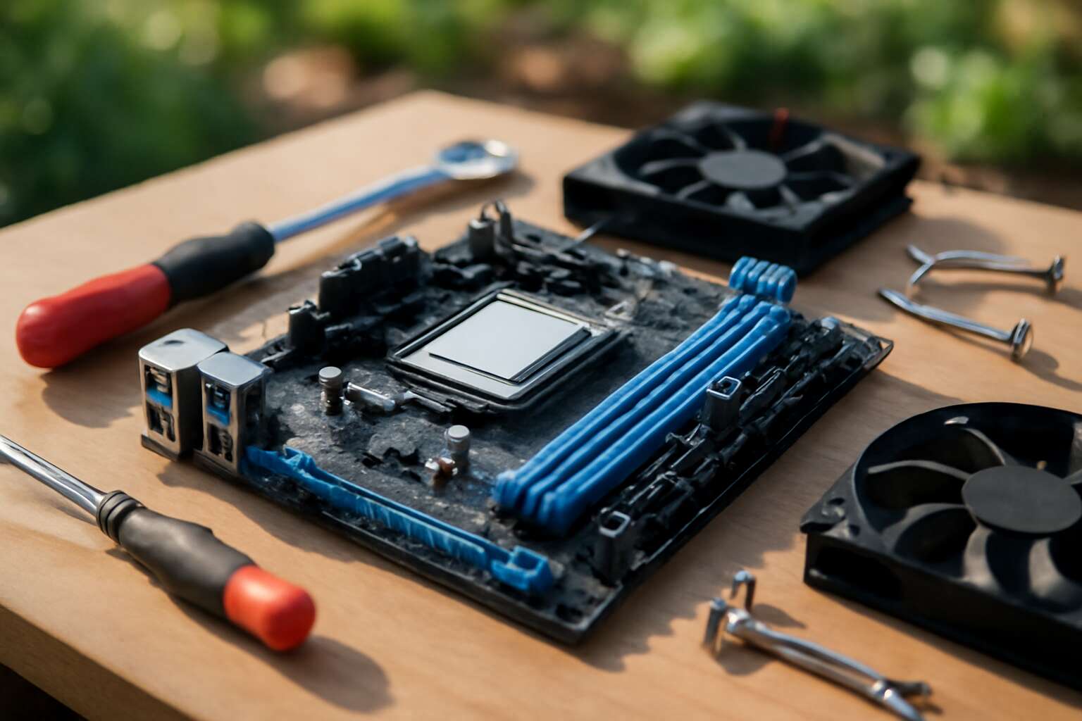 can you use a motherboard without a case
