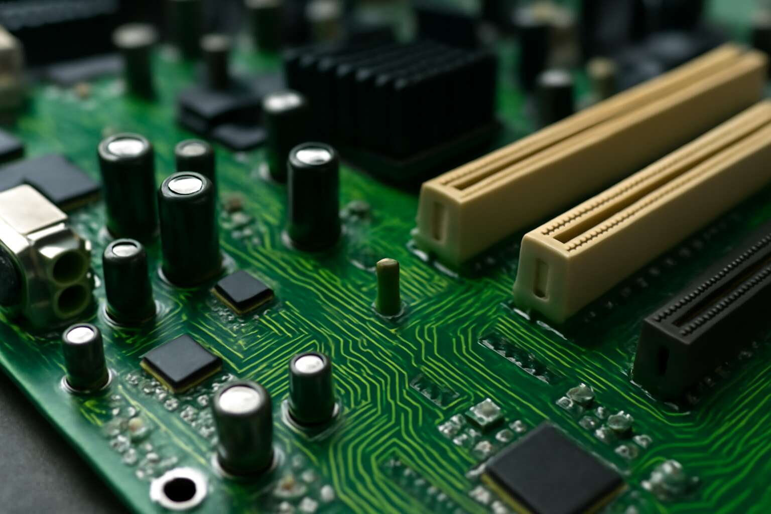 why motherboard is green in colour