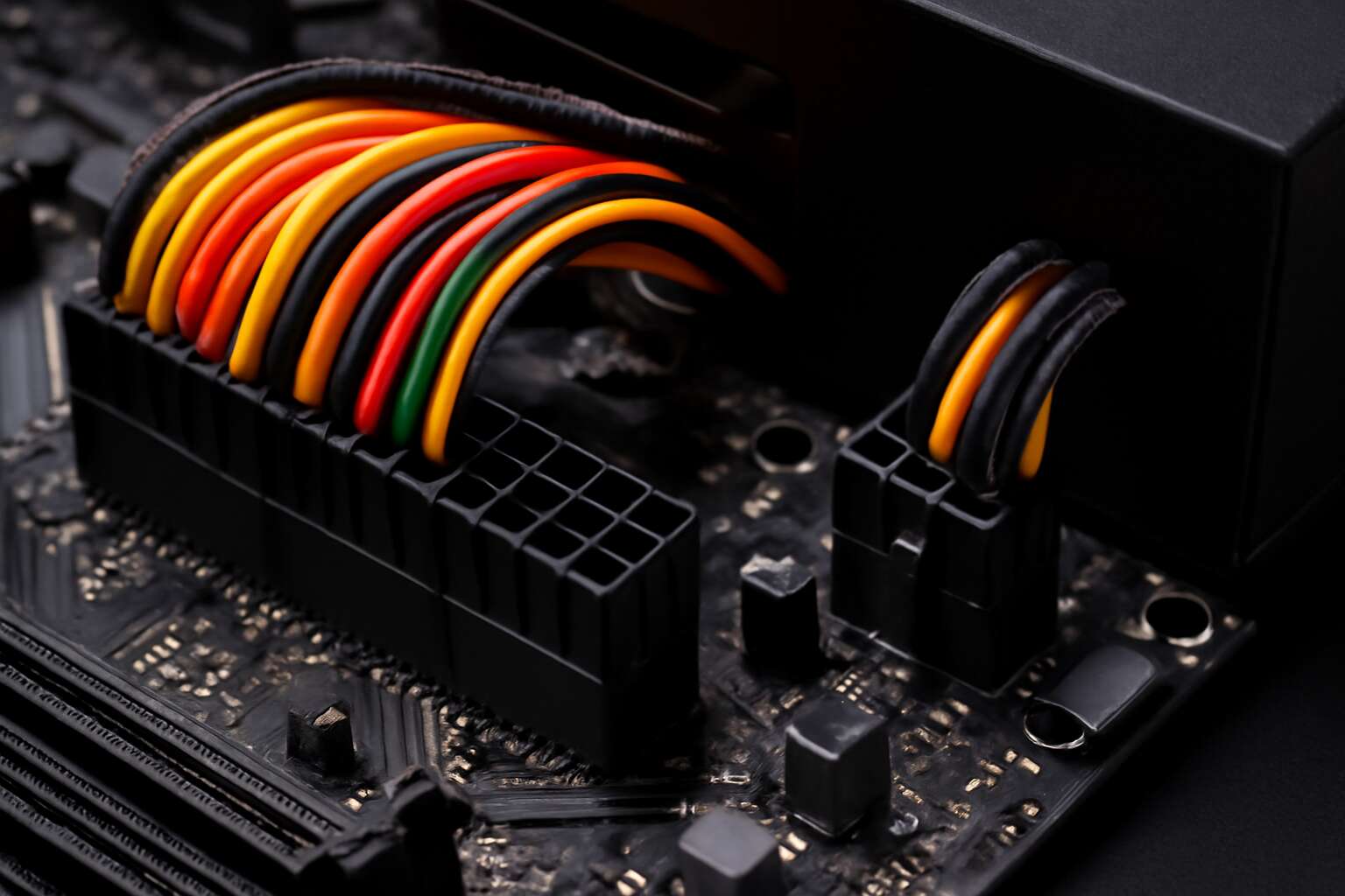 motherboard to power supply cable