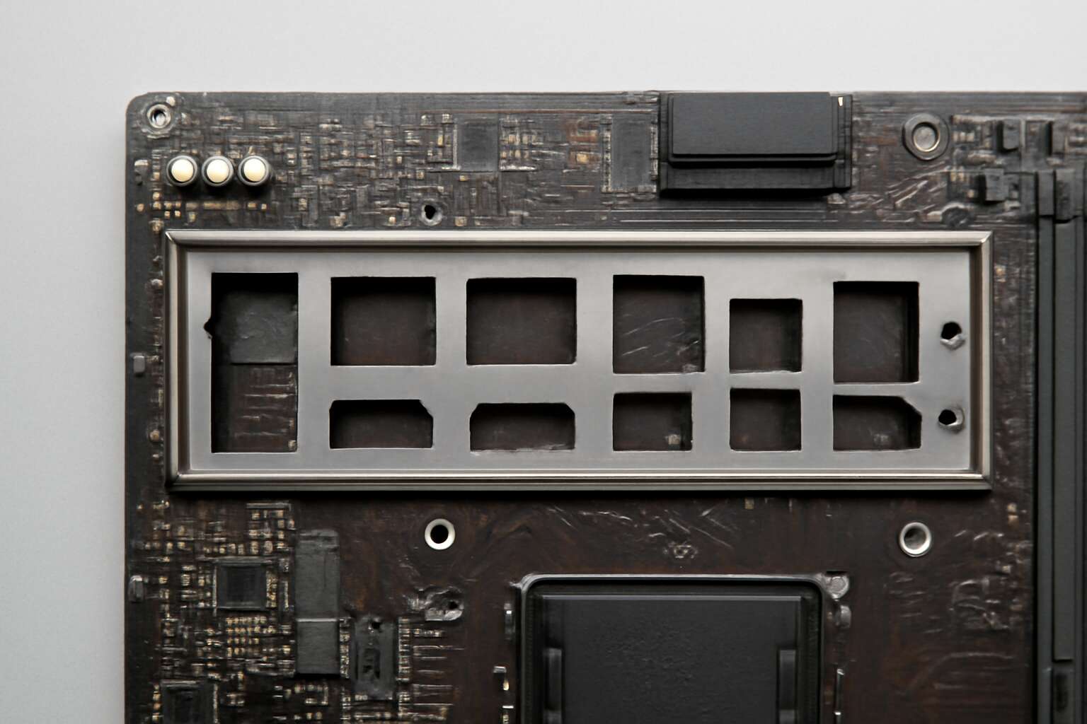 motherboard without io shield