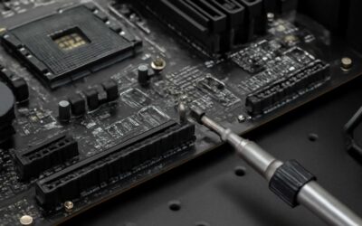 Master motherboard to case screws for a secure, clean PC build.
