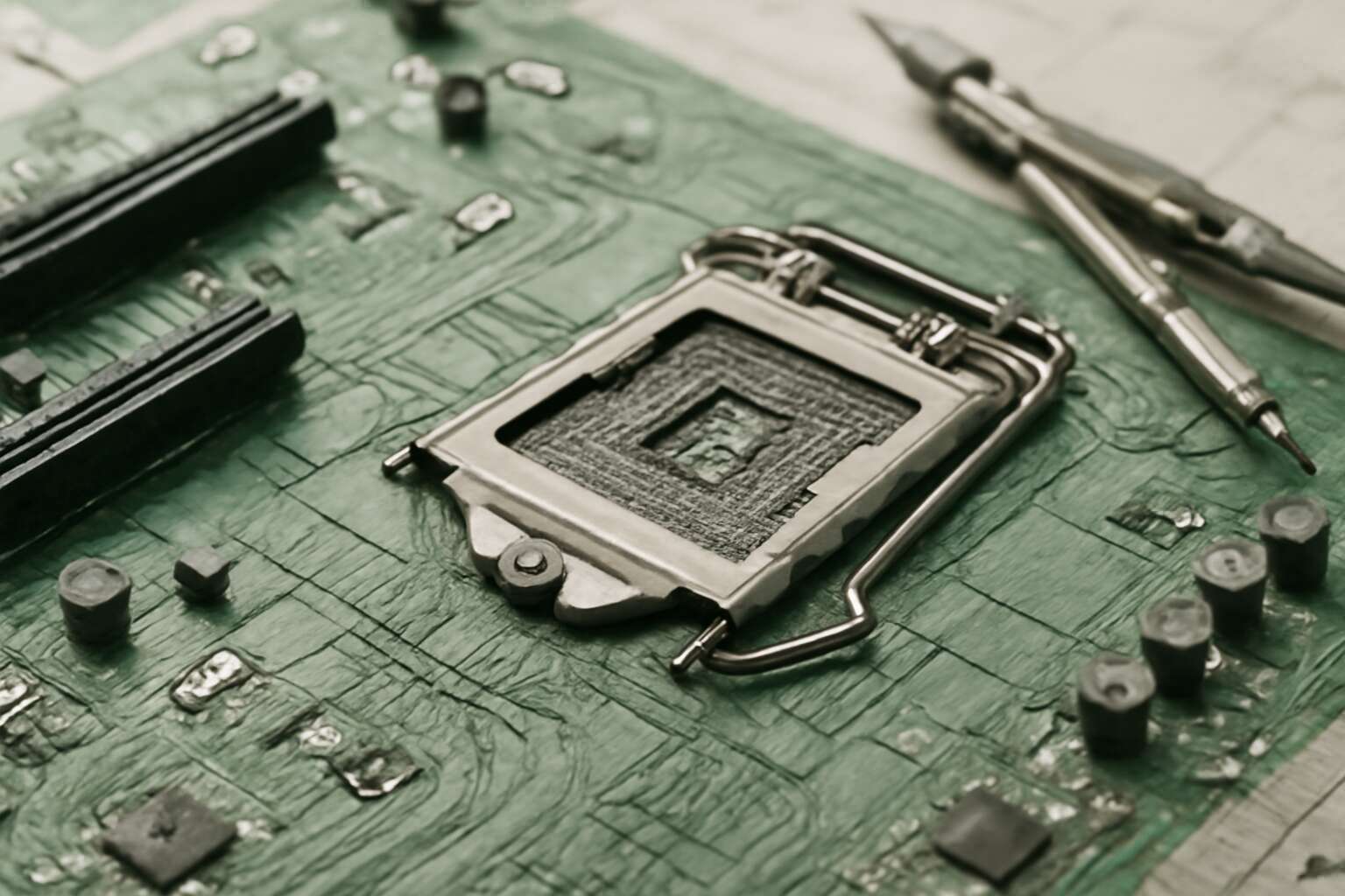 motherboard drawing